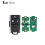 315Mhz FCC:M3N32337100 3+1 button remote key for Cadillac Chevrolet GMC